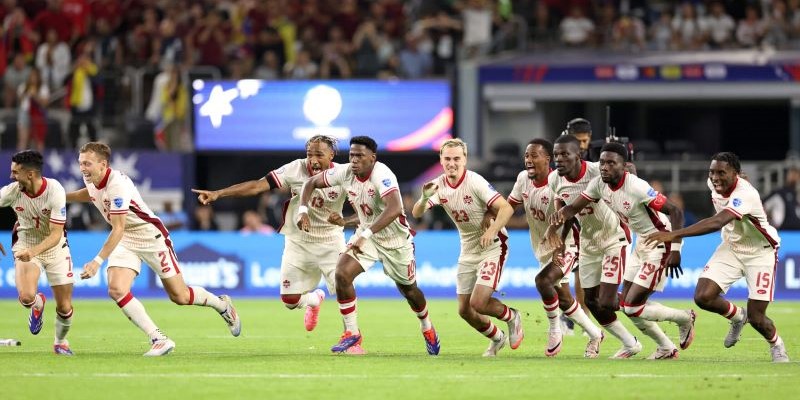 Ảnh Đẹp Copa America - Khoảnh Khắc Dành Trọn Cho Argentina 15 Canada đánh bại Venezuela đầy cảm xúc