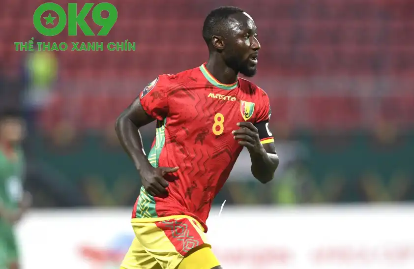 naby keita of guinea during the 2021 africa cup of nations finals football match between guinea and malawi 212510